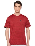 Koszulki męskie - adidas Męski T-shirt Tr-Es Stretch T, Betsca/Black/Black, IC7417, 2XL - miniaturka - grafika 1