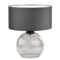 Lampy stojące - Szklana lampa stołowa w stylu skandynawskim LUTON - miniaturka - grafika 1