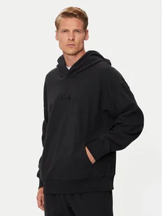 adidas Bluza Elevated ALL SZN Terry Loop IV5212 Czarny Loose Fit - Bluzy męskie - miniaturka - grafika 1
