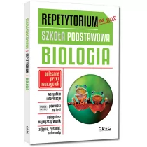 Greg Biologia. Repetytorium na 100%. Szkoła podstawowa Anna Mucha - Podręczniki dla szkół podstawowych - miniaturka - grafika 1