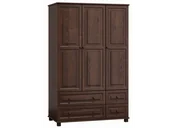 Szafy - Szafa sosnowa 3D nr3 S133 orzech - miniaturka - grafika 1