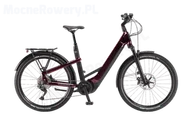 Rowery elektryczne - Winora Yakun X10E Low 27,5 cala Bordowy 2023 - miniaturka - grafika 1