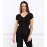 Koszulki i topy damskie - EA7 T-shirt | Regular Fit - miniaturka - grafika 1