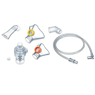 Beurer IH 58 Kids Yearpack, zestaw do odkupu inhalatora IH 58 Kids, wyrób medyczny do dezynfekcji, nebulizator, ustnik, 2 maski, kolanko, wąż do sprężonego powietrza, 10 filtrów - Inhalatory i akcesoria - miniaturka - grafika 1