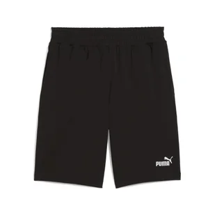 Męskie szorty Essentials 10" z logo No. 1 z dżerseju PUMA Black - Spodnie sportowe męskie - miniaturka - grafika 1