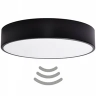 Lampy ogrodowe - Minimalistyczny plafon ogrodowy 137623600059 outdoor czarny - miniaturka - grafika 1