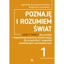 Poznaję i rozumiem świat. Karty pracy dla uczniów z niepełnosprawnością intelektualną, dla przedszkoli i zespołów rewalidacyjno-wychowawczych. Część 1 - Podręczniki dla szkół podstawowych Poznaję i rozumiem świat. Karty pracy dla uczniów z niepełnosprawnością intelektualną, dla przedszkoli i zespołów rewalidacyjno-wychowawczych. Część 1 - Podręczniki dla szkół podstawowych - miniaturka - grafika 1