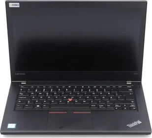 Laptop Lenovo Lenovo ThinkPad T470 i5-6200U 8GB 240GB SSD 1920x1080 Klasa A Windows 10 Home - Elektronika OUTLET - miniaturka - grafika 1