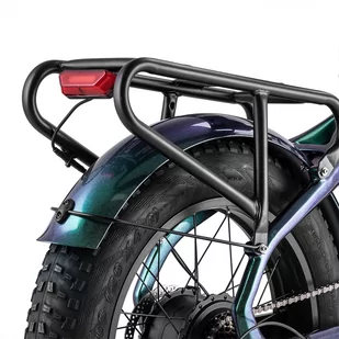 FAFREES F20 Master E-bike 20*4.0 inch Air Tire 500W Rear Drive 25km/h Max Speed 48V 22.5Ah Battery 140-160km Range Green - Rowery - miniaturka - grafika 12