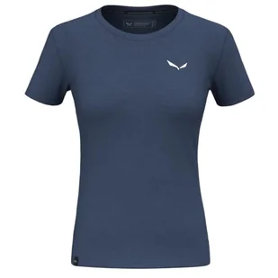 Salewa Eagle Minilogo Merino T-Shirt damski, niebieski, XS - Koszulki i topy damskie - miniaturka - grafika 1