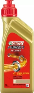 Castrol Power1 Scooter 2T Olej silnikowy pół syntetyczny 1L 10038375 - Oleje silnikowe - miniaturka - grafika 1