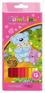 Kredki, ołówki, pastele i pisaki - Bambino St.Majewski, kredki szkolne, Moje 12 kolorów - miniaturka - grafika 1