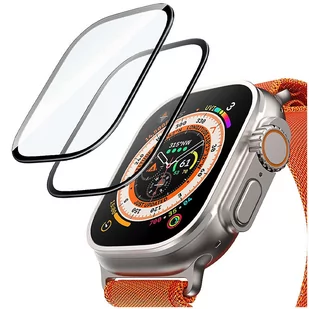 2x Elastyczne Szkło 3D Alogy Screen Protector Pro+ do Apple Watch Ultra 49mm Black - Akcesoria do smartwatchy - miniaturka - grafika 3