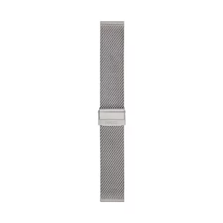 Paski - Fossil Pasek do zegarka męski 12 mm LiteHide skórzany srebrny, S221481, Silver, 22 mm, Casual - grafika 1