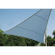 Parasole ogrodowe - Perel Żagiel przeciwsłoneczny, trójkątny, 3,6 m jasnoszary - miniaturka - grafika 1