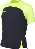 Koszulki i topy damskie - Nike Krótki rękaw Soccer Top W Nk Df Strk23 Top Ss, obsydian/Volt/White, DR2278-452, XS - miniaturka - grafika 1