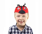 Dodatki do strojów karnawałowych - GoDan Czapka "Biedronka&quot CZBIE-YH - miniaturka - grafika 1