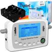 Inne urządzenia pomiarowe - Cyfrowy Miernik Sygnału Satelitarnego Satlink Dvbs - miniaturka - grafika 1