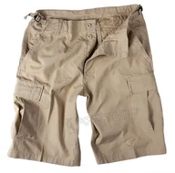 Spodnie męskie - spodnie bojówki krótkie US BERMUDA RIP-STOP COTTON PREWASH KHAKI-S - miniaturka - grafika 1