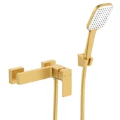 Baterie wannowe i prysznicowe - KFA Bateria prysznicowa natryskowa złota Dust Armatura - miniaturka - grafika 1