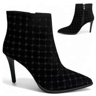 Botki Damskie SKÓRZANE na Szpilce Eleganckie Wsuwane Jesienne Barski 40 - S.Barski - Botki damskie Botki Damskie SKÓRZANE na Szpilce Eleganckie Wsuwane Jesienne Barski 40 - S.Barski - Botki damskie - miniaturka - grafika 1