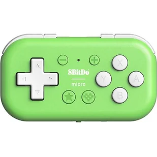 Kontroler 8BITDO Micro Bluetooth Gamepad Zielony - Kontrolery gier na PC - miniaturka - grafika 1