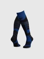 Skarpetki sportowe męskie - 4F Skarpety narciarskie męskie - granatowe 39-42 - miniaturka - grafika 1