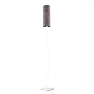 Lampy stojące - Lampa podłogowa LYSNE Florencja, 60 W, E27, beton/biała, 165x20 cm - miniaturka - grafika 1