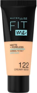 Maybelline New York Fit Me Matte&Poreless matujący podkład do twarzy 3600531369453 - Pudry do twarzy - miniaturka - grafika 2