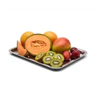 Tace i patery - Taca TADAR, srebrna, 36x27 cm - miniaturka - grafika 1