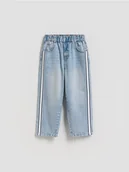 Spodnie i spodenki dla chłopców - Reserved - Jeansy baggy - niebieski - miniaturka - grafika 1