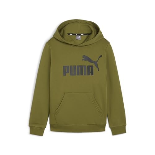 PUMA Chłopięca bluza z kapturem Ess Big Logo Fl B Sweat