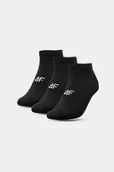 Skarpetki damskie - Skarpety 4F Damskie 3-PACK 4FAW23USOCF197-20S Czarne-39-42 - miniaturka - grafika 1