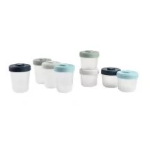 Beaba Zestaw słoiczków Clip 8 szt. (4x150ml + 4x250ml) solution-bc-7164-0 - Akcesoria do karmienia - miniaturka - grafika 1