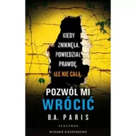 Thrillery - Albatros Pozwól mi wrócić (wydanie pocketowe) Paris B.A. - miniaturka - grafika 1