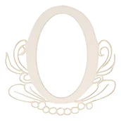 Scrapbooking - EKO-DECO, ramka jajko, tekturowa - miniaturka - grafika 1