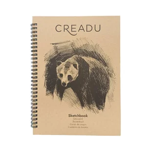 Creadu, Szkicownik na spirali - Podobrazia, bloki, papiery - miniaturka - grafika 1