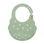 Śliniaki i fartuszki - baby ono 829/06 ŚLINIAK SILKONOWY REGULOWANE ZAPIĘCIE - miniaturka - grafika 1