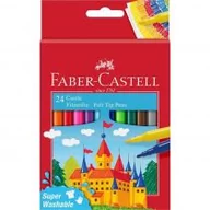 Flamastry - Faber Castell Flamastry Zamek 24 kolory FABER CASTELL 440750 - miniaturka - grafika 1