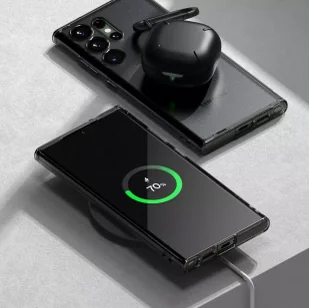 Etui RINGKE Fusion do Samsung Galaxy S23 Ultra Czarny Matowy - Etui i futerały do telefonów - miniaturka - grafika 5