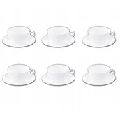 Serwisy do kawy i herbaty - Wilmax Filiżanka 100 Ml I Spodek-Zestaw 6 Szt  Wl-993002/6C - miniaturka - grafika 1