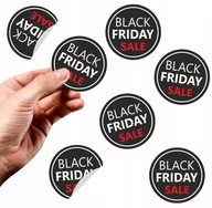 Akcesoria do pakowania - Naklejki Black Friday Etykiety 110szt Etykietki / - miniaturka - grafika 1