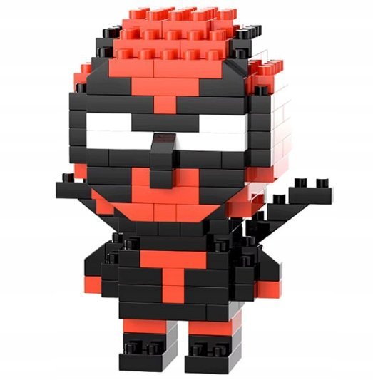 Klocki z Deadpoolem Figurka Deadpool Kreskówkowy 3D Superbohater Prezent