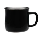 Kubki - Kubek Belly 10 cm 0,55 l czarny - miniaturka - grafika 1
