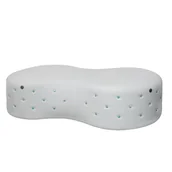 Meble kosmetyczne - FRUIT Designerski Puf dwuosobowy Rodzaj obicia: Skaj Basic - miniaturka - grafika 1