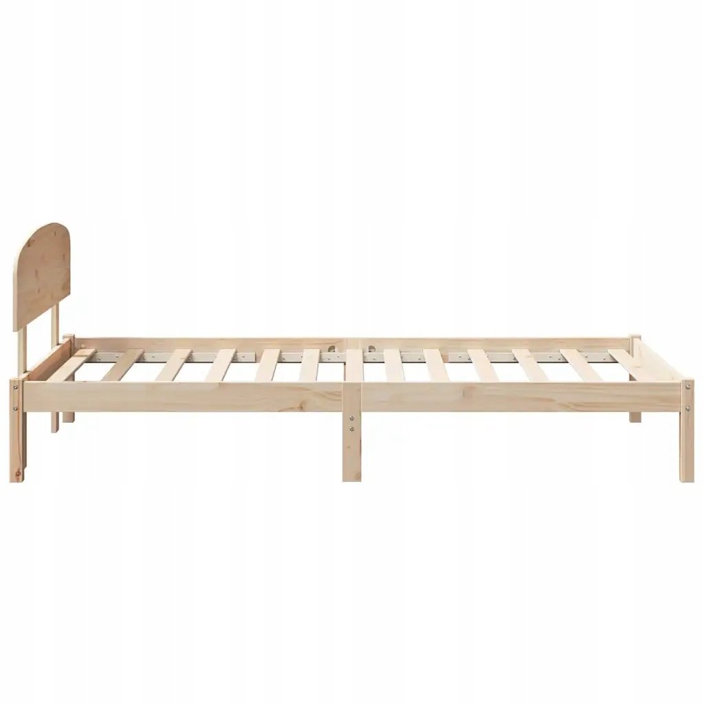 vidaXL Rama łóżka 80x200 cm Lite Drewno Sosnowe