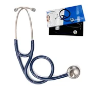 Meble i wyposażenie gabinetów medycznych - Stetoskop kardiologiczny ciemnoniebieski SF-501 Oromed 1szt - miniaturka - grafika 1