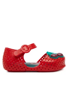 Melissa Baleriny Mini Melissa Furadinha Bb M 35980 Czerwony - Buty dla chłopców - miniaturka - grafika 1