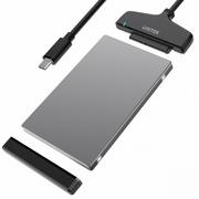 Adaptery i przejściówki - Unitek Adapter USB 3.1 TYP-C do SATA III 6G, 2,5 HDD/SSD; Y-1096A Y-1096A - miniaturka - grafika 1