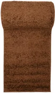 Wycieraczki - Brązowy chodnik jednokolorowy shaggy na metry M1-N85 - miniaturka - grafika 1